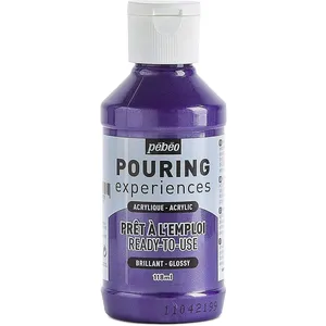Comparateur de prix : Peinture acrylique Pouring Expérience 118 ml Violet métallique
