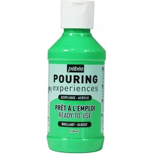 Comparateur de prix : Pebeo Pébéo Peinture Pouring Acrylique Brillante - Vert Lumière - 118 ml