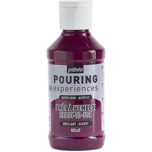 Comparateur de prix : Pebeo Peinture Acrylique Pouring Pébéo - 118 ml Magenta Foncé