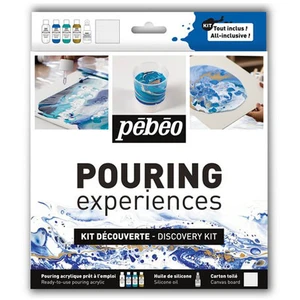 Comparateur de prix : Pebeo Kit découverte peinture - Pouring - 6 pcs