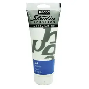 Comparateur de prix : PEBEO Studio Acrylics Mediums Gloss Gel Transparent 524170 100 ML