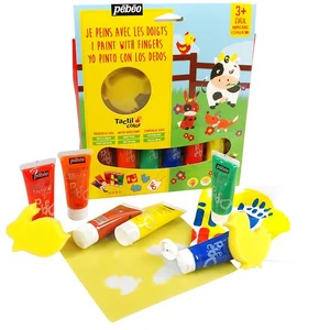 Comparateur de prix : Tactilcolor - Kit découverte animaux de la ferme - 6 tubes 20 ml