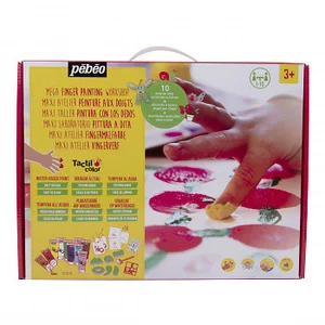 Comparateur de prix : Pebeo Coffret Mon atelier Tactilcolor avec stickers et supports à peindre Atelier