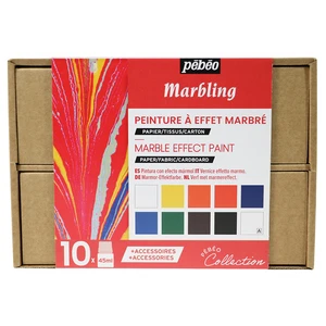 Comparateur de prix : Pebeo Coffret Collection Pébéo - Peinture Marbling