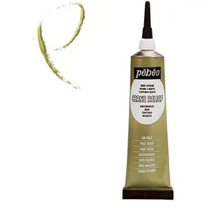 Pébéo Vitrail - Cerne relief or pale 37 ml - couleur 773237Vendu parscrapmalin