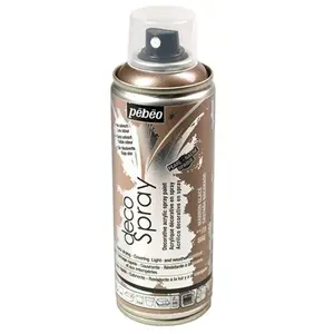 Comparateur de prix : Pebeo Peinture en bombe DecoSpray 200 ml - Marron glacé - Peinture pour loisirs créatifs