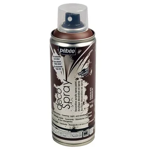 PEBEO DecoSpray - Peinture en bombe - 200 ml - Choco pas cher