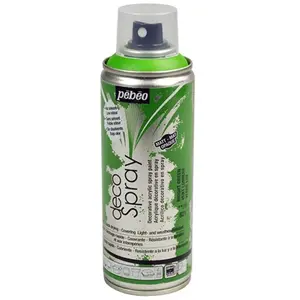 Comparateur de prix : Pébéo DecoSpray - Peinture en bombe - 200 ml - Vert Lumière