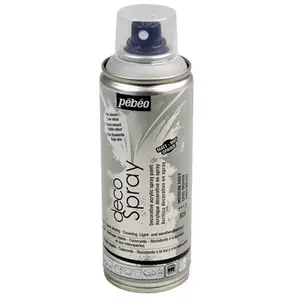 Pébéo DecoSpray - Peinture en bombe - 200 ml - Gris Moyen pas cher