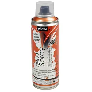 Comparateur de prix : PEBEO Bombe de peinture DecoSpray 200 ml - Pébéo - Cuivré - Peinture pour loisirs créatifs