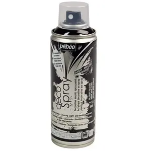 Comparateur de prix : PEBEO DecoSpray - Peinture en bombe - 200 ml - Brillant Noir