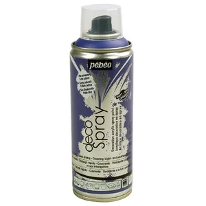 PEBEO Peinture en bombe DecoSpray 200 ml - Pébéo - Violet - Peinture pour loisirs créatifs pas cher