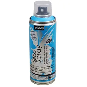 Comparateur de prix : Decospray pebeo aerosol 200ml bleu caraibes