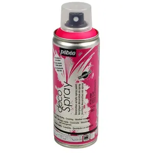 Comparateur de prix : PEBEO DecoSpray - Peinture en bombe - 200 ml - Rose Fluo