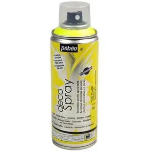 Comparateur de prix : DecoSpray - Peinture en bombe - 200 ml - Jaune Fluo