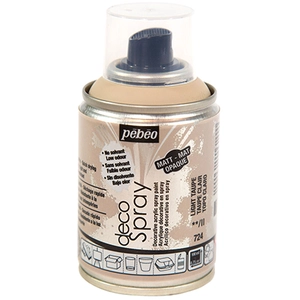 PEBEO Peinture en bombe DecoSpray taupe clair - 100 ml pas cher