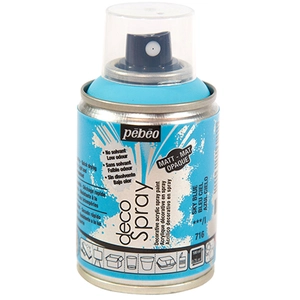 Comparateur de prix : PEBEO Peinture en bombe DecoSpray bleu ciel - 100 ml