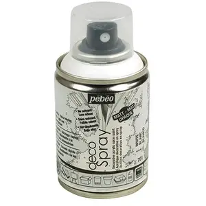 Comparateur de prix : PEBEO Peinture - Pébéo - DecoSpray - Blanc - 100 ml - Pour loisirs créatifs