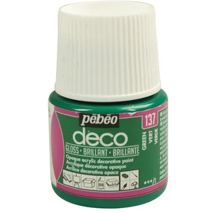 Comparateur de prix : Peinture acrylique - PEBEO - Déco - Brillant - 45 ml - Vert
