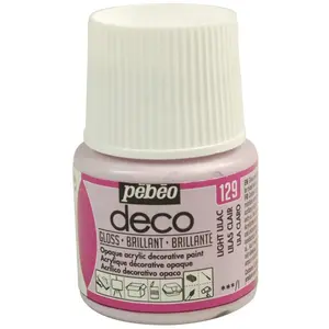 Comparateur de prix : Peinture acrylique - Pébéo - Déco - 45 ml - Violet Lilas Clair - Brillant