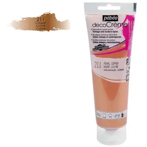 Comparateur de prix : Non communiqué Peinture DecoCrème 120 ml - Pearl (nacré)