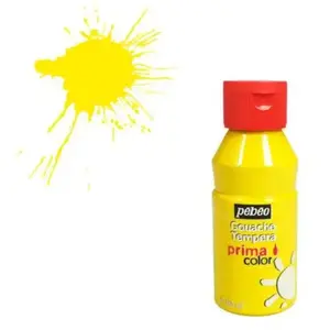 Pebeo Gouache liquide - Jaune - 150 ml pas cher