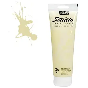 Comparateur de prix : Pebeo Studio Acrylics - jaune de Naples imit. - couleur 2 - 250 ml
