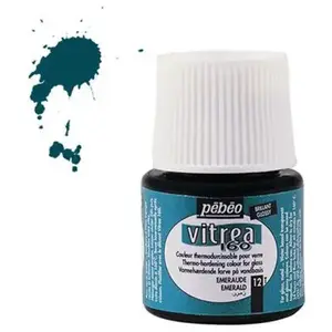 PEBEO Vitrea 160 Brillant 45ml Emeraude pas cher