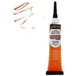 Comparateur de prix : PEBEO Vitréa 160 - Relief paprika 20 ml - couleur 61