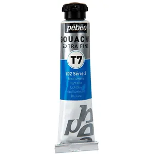 Pébéo Gouache Extra Fine T7 20 ml Bleu Lumière