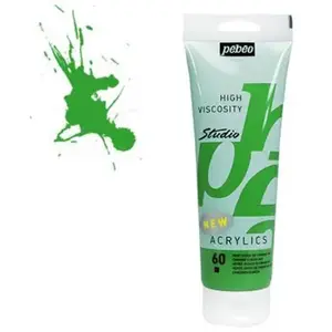 Comparateur de prix : Pébéo Peinture Studio Acrylique Tube Vert Oxyde De Chrome Imitation 100 Ml