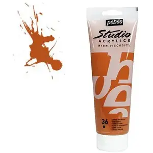 Comparateur de prix : Peinture Acrylique - Pébéo - Studio - Sienne naturelle - 100 ml - Satiné