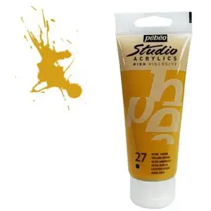 Comparateur de prix : PEBEO Peinture Pébéo - Studio Acrylics - Ocre Jaune