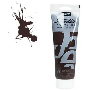 Comparateur de prix : Pebeo Peinture Acrylique - Pébéo - Studio - Ombre Brûlée - 100 ml - Satiné - Mixte