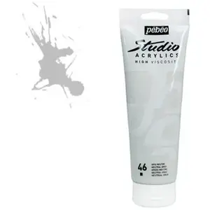 Comparateur de prix : Pebeo Peinture Acrylique - Pébéo - Studio - Gris neutre - 100 ml - Satiné