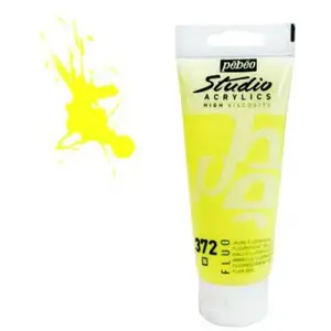 Comparateur de prix : Pebeo Peinture fluorescente - Pébéo - Jaune fluo - 100 ml - Satiné - Intérieur
