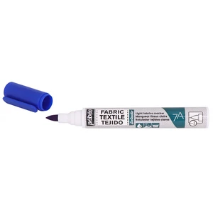Comparateur de prix : Pébéo 803408 7A Marqueur tissus pointe pinceau 1 mm Bleu
