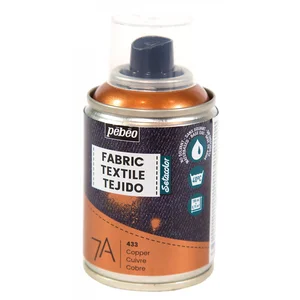 Comparateur de prix : Peinture textile métallisée SPRAY Pebeo 7A CUIVRE 100ml pour textiles 433