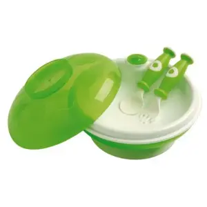 dBb Remond - Assiette Garde au Chaud - Vert Translucide pas cher