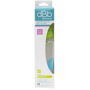 dBb Remond Biberon Régul'Air Vert Translucide 270mlVendu paratida-santediscount