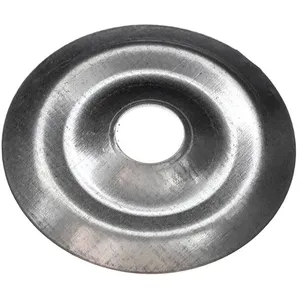 RAM - Rosace métallique plate Ø40mm - Boite de 100 pièces pas cher
