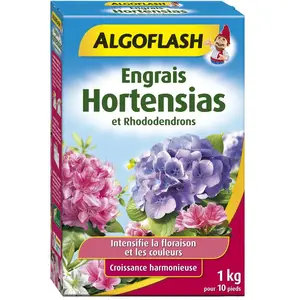 ALGOFLASH Engrais Hortensias et Rhododendrons 1 kg pas cher