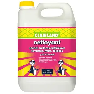 CLAIRLAND Nettoyant spécial surfaces extérieures 5L pas cher