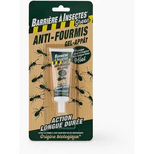BARRIERE A INSECTES Anti-Fourmis Gel appât tube à base de spinosad - Blister 1 tube 30 gVendu paramazon