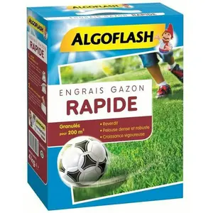 Comparateur de prix : ALGOFLASH Engrais Gazon Action Rapide - 4kg