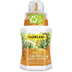 Comparateur de prix : ALGOFLASH Engrais Cactées et Plantes Grasses 250 mL
