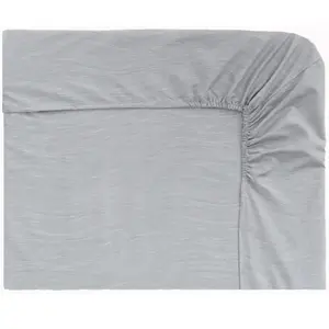 ORIGIN Drap Housse Fines Rayures en Polyester, Vague pas cher