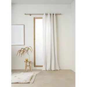 Rideau coton lin Valentine CAMIF  Coton/Lin pas cher