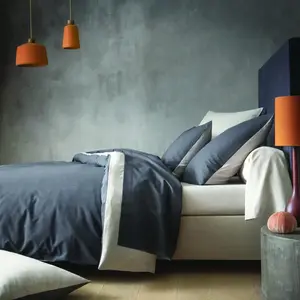 Origin Housse de couette en bambou gris 240x260 pas cher