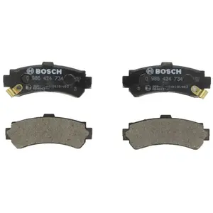 Jeu de 4 plaquettes de frein BOSCH 0 986 424 734 - Réf. 0986424734 pas cher